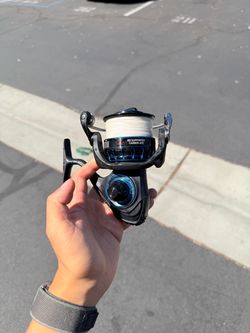 Spinning Fishing Reel with Line