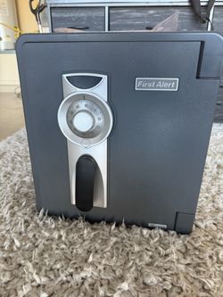 Fire Alert Waterproof Fire Theft Safe