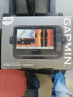 Garmin Echomap plus 93 sv+Transducer