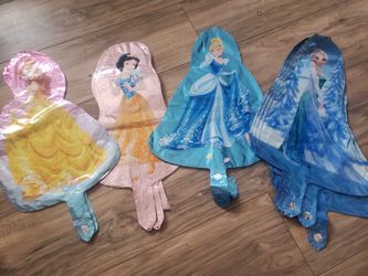 Mini princess balloons 12inch princess decorations