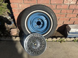 4 C 10 15 X6 Chevy P U  6 Lug Rims  Tires 