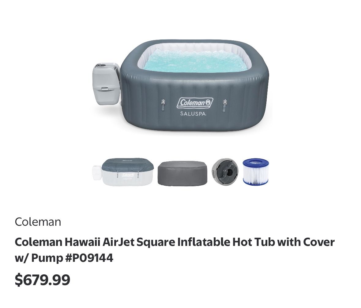 BNIB Coleman Hottub