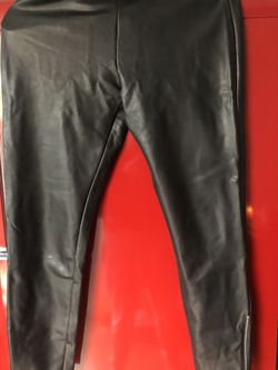 Faux Leather Women’s Leggings 