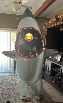 Great White Shark Inflatable Costume