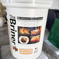 New Turkey Brine Bucket