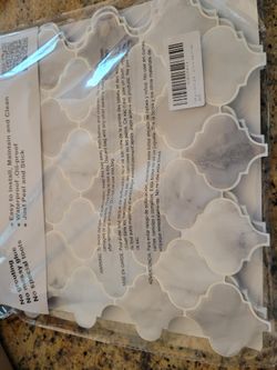 Peel and Stick Backsplash Tiles for Kitchen