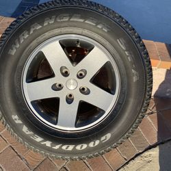 jeep wrangler TIRE