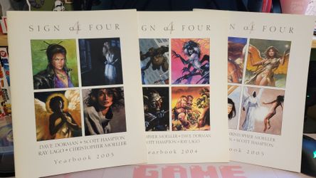Sign Of Four Artist Yearbooks 2003,4 And 5