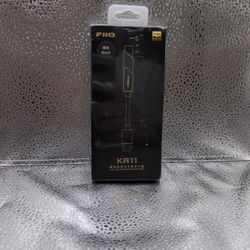 The FiiO KA11 is a portable USB-C to 3.5mm audio adapter and headphone amplifier, 