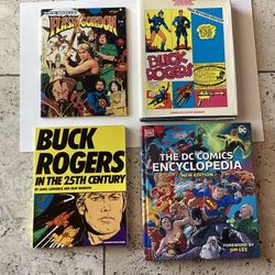 Awesome near pristine vintage Flash Gordon Buck Rodgers comic books hardback book 70s 80s