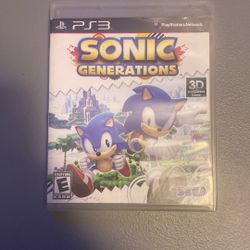 PS3 Sonic Generations 