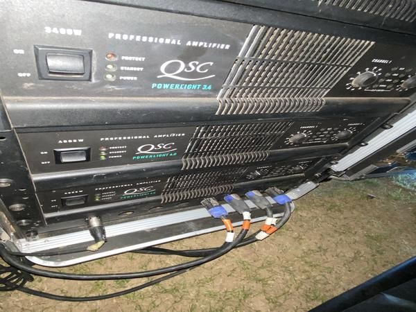 🔥 PRO AUDIO POWERHOUSE RACK – QSC POWERLIGHT SERIES 🔥 $3200 OBO — Plug & Play — Serious System