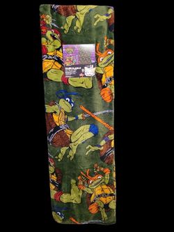 Teenage Mutant Ninja Turtles Blanket 60x90in - Turtle Time