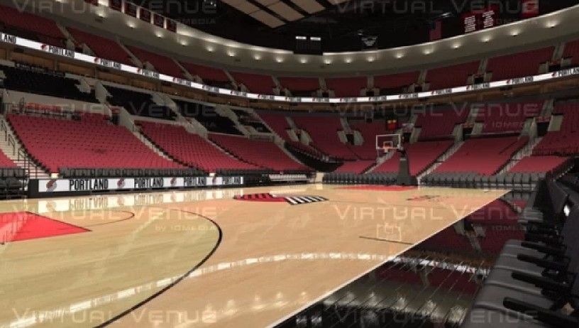 Portland Trail Blazers vs Atlanta Hawks Courtside Tickets - Section 113 ...