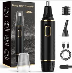($15.99 Retail) USB Rechargeable Nose Hair Trimmer
