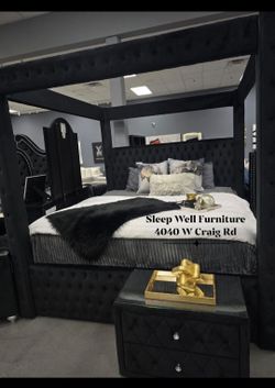 ✨️ King, Cal King, Queen Bed Frame ✨️ Furniture Sectionals, Bedrooms, Dining Avail