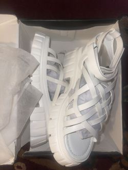 Fashion Nova Women White Sandals