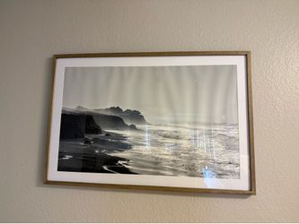 Beach photo from pottery barn