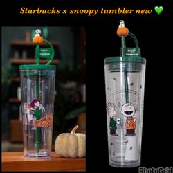 Starbucks snoopy cold cup new $50 firm cash or Zelle 100% AUTHENTIC