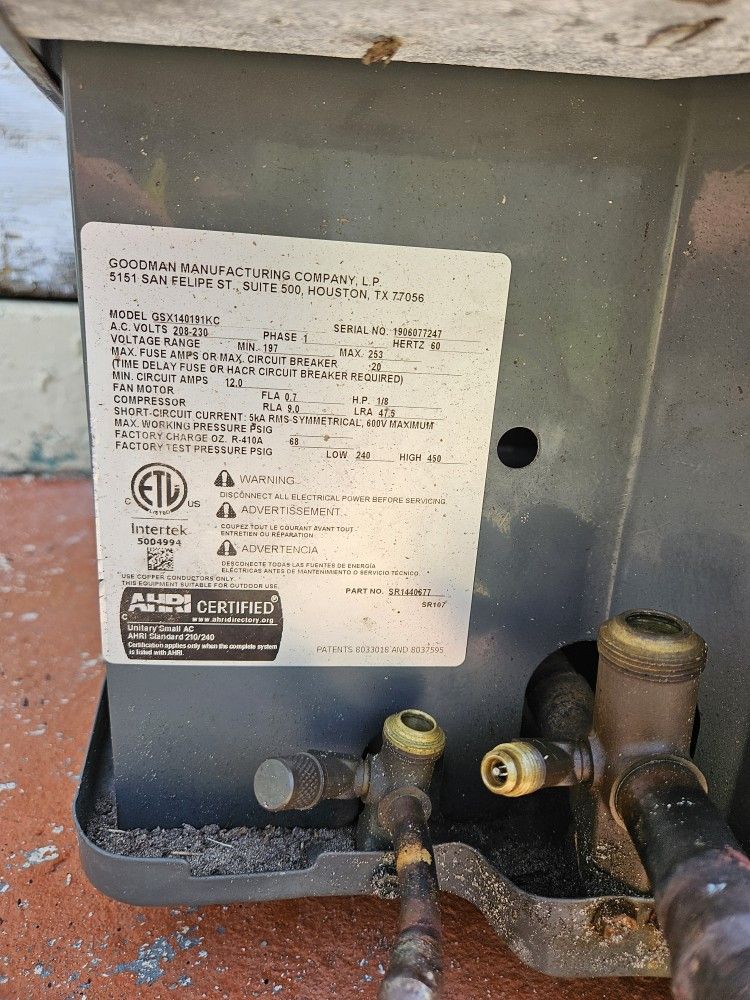 A/C Condesser Unit 1.5 Ton