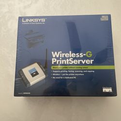 Linksys  Wireless-G Print Server