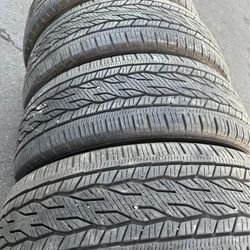 255/55r20 Continental Tires Cón 80% De Vida Las 4 