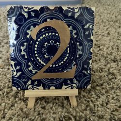 Beautiful Trendy Spanish Style Table Numbers