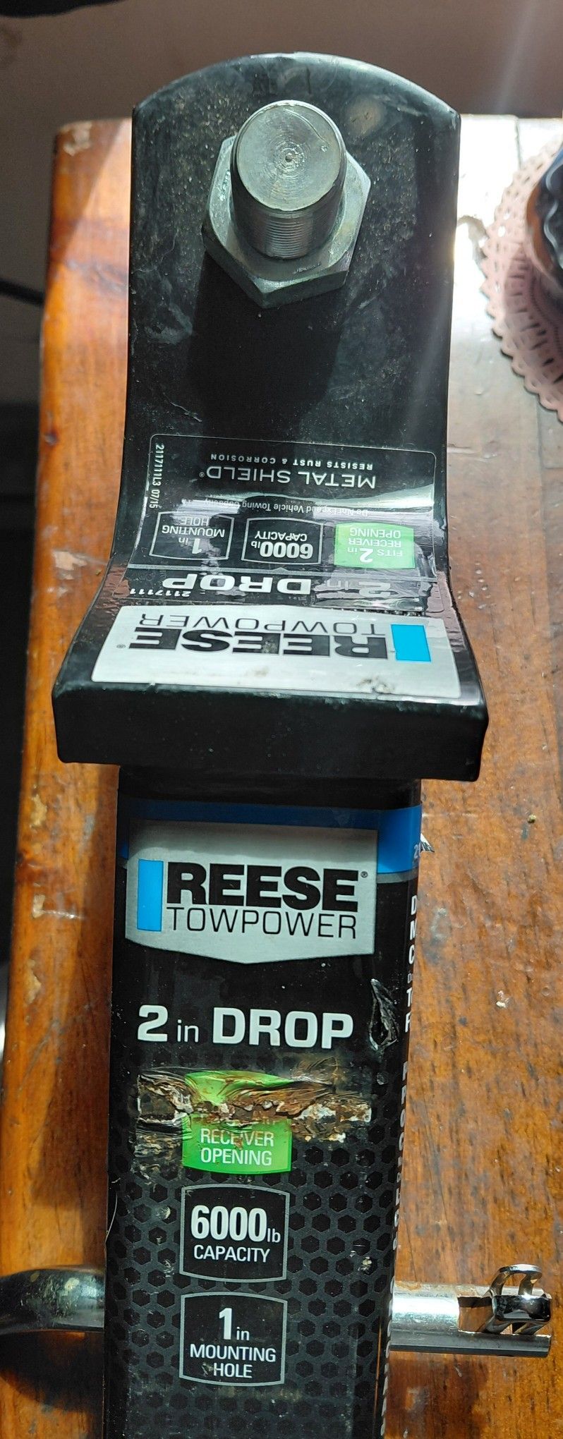 REESE TOWPOWER 2 IN DROP HITCH