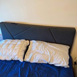 Modern Full Bed Memory Foam and Frame