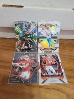 NFL Football Trading Cards Lot of 4. /199. TUTEN RC