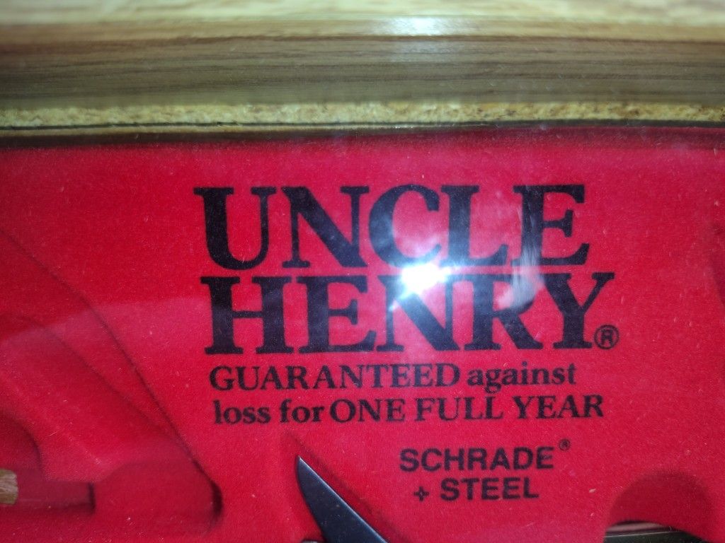 Rare Display Old Timer Uncle Henry