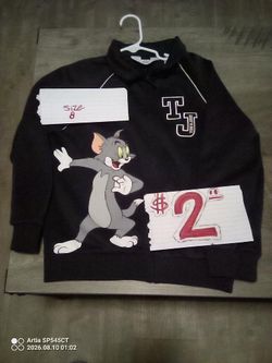Tj sweater Tom n Jerry