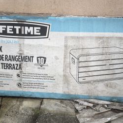 Lifetime 165 Gallon Outdoor Deck Box (New in Box)