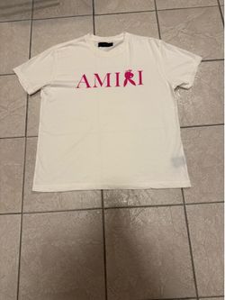 Authentic AMIRI x Playboy pink/white tee