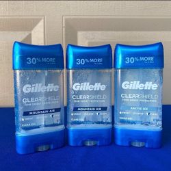 Gillette Deodorants 