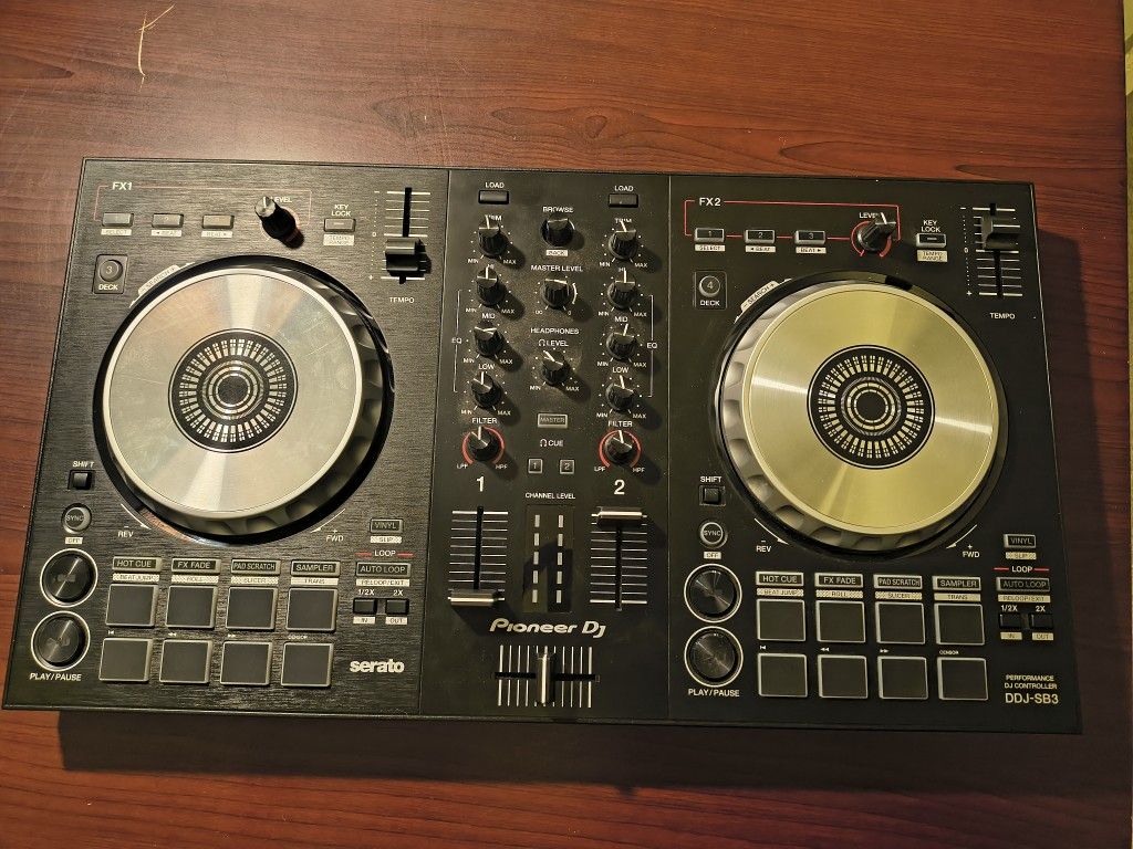 Pioneer DJ DDJ-SB3 Black 2-channel Digital DJ Controller DDJSB3