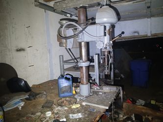 South bend 13 lathe and a walker turner drill press