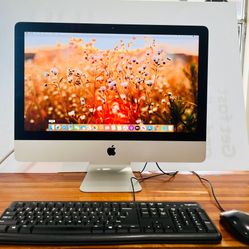 Apple iMac 21” i5 8GB 500GB SSD OS CATALINA Runs Fast Fully Functional!!!