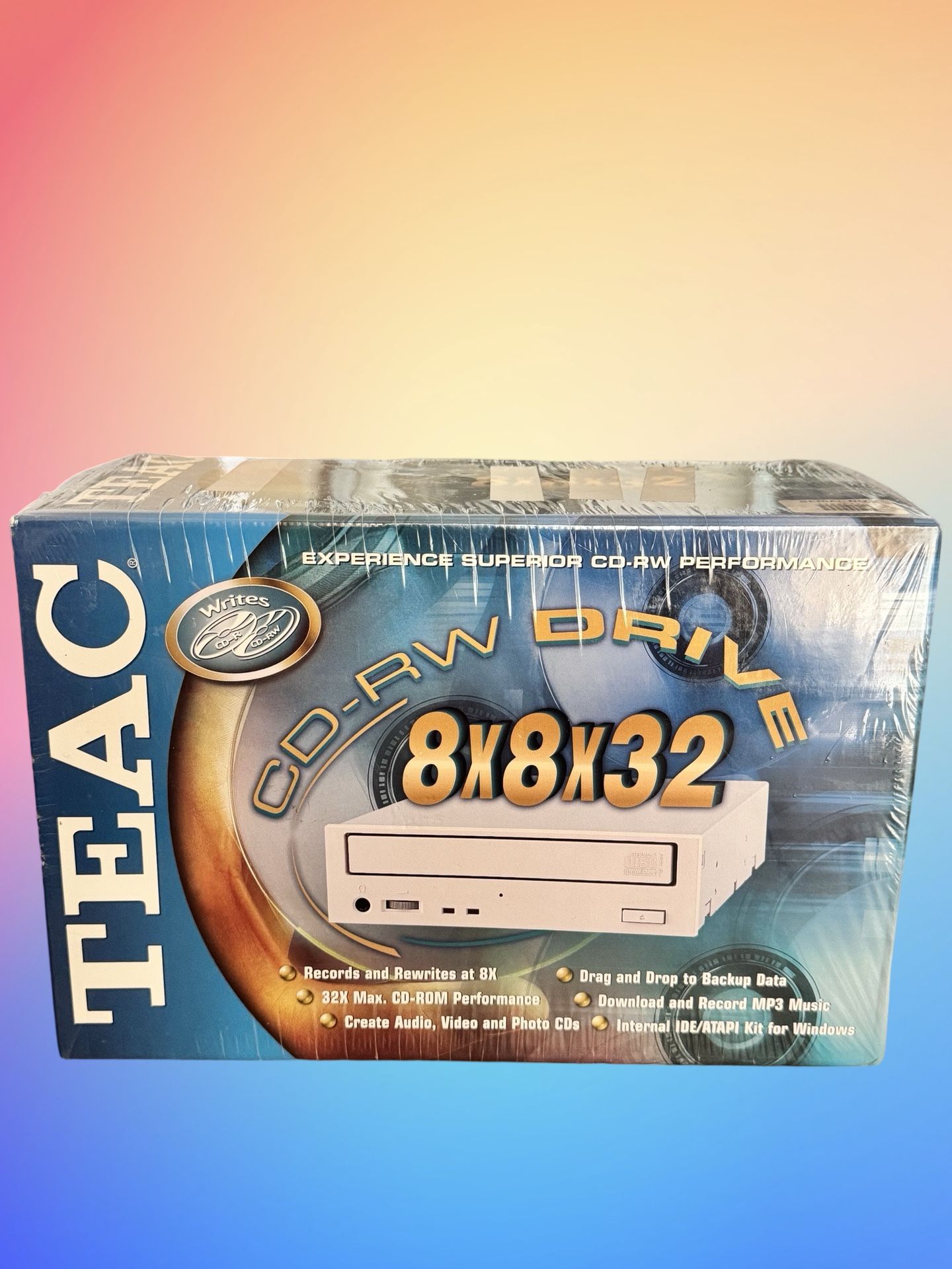 TEAC W58E 8X8X32 CD-RW Drive New And Very Rare!