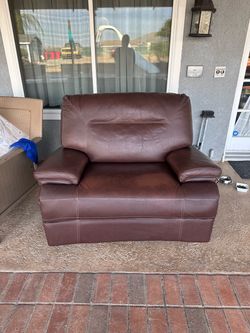 Electric recliner good leather