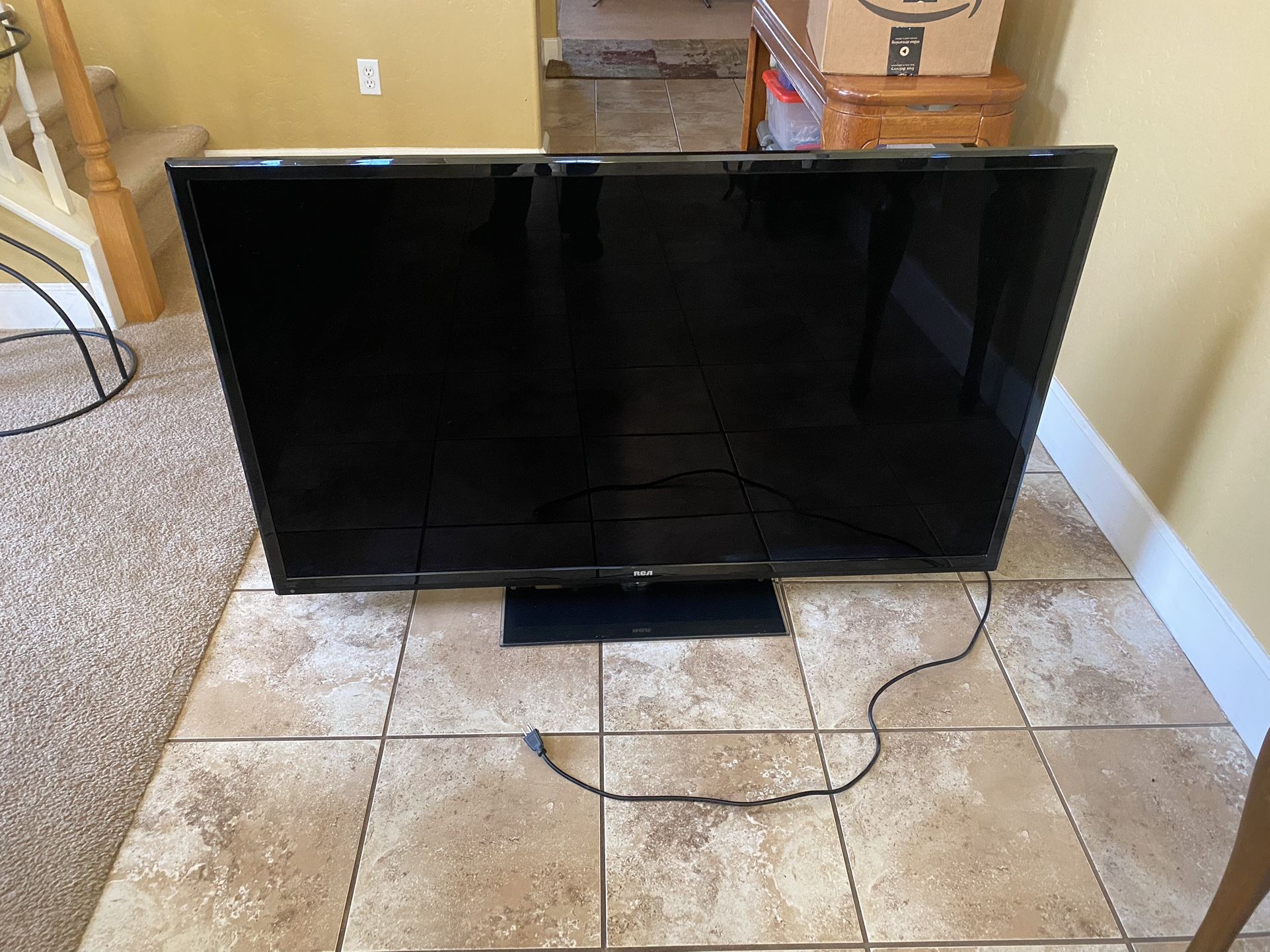 RCA 55 inch HD LED TV 120 HZ Refresh Rate With Remote.