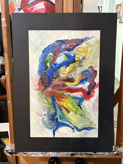 3 Abstract 18” X 22”