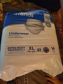 Men's Pull ups size large, Xtra large and size 2 xl available