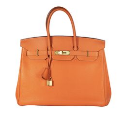 Hermes Togo Birkin 35 Orange