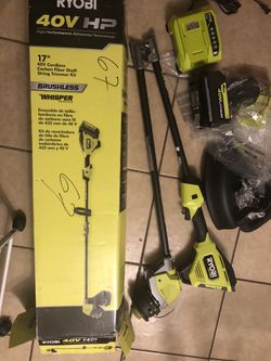 🔥String Trimmer 40v, 17in🔥