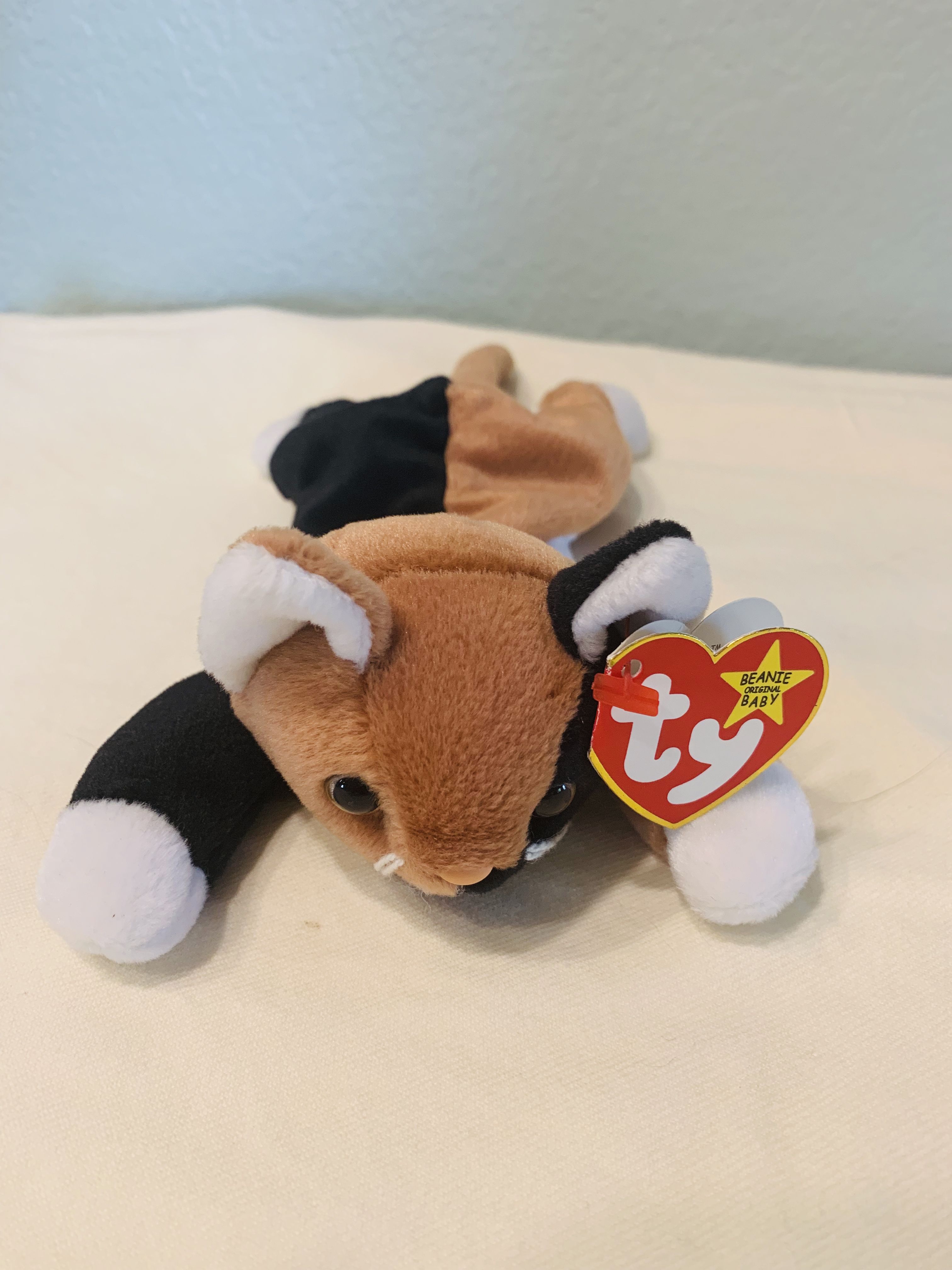 "Chip" the calico cat TY Beanie Baby 1996 Retired