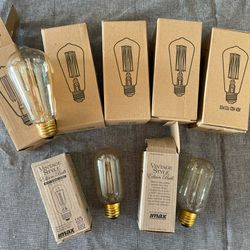 Edison Light Bulbs, Vintage Style