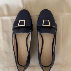 Cole Haan Navy Blue Loafers