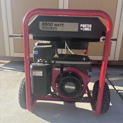 Porter Cable 5500 Watt Generator ( GAS)