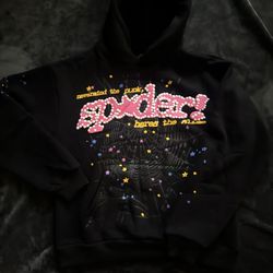 Sp5der hoodie p*nk V2